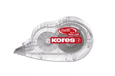 Korekčný roller, 4,2 mm x 10 m, naplniteľný, KORES "Refill Roller"