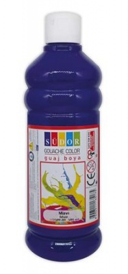 Tempera, 500 ml, Südor, modrá