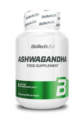 Ashwagandha, 60 kapsúl, BIOTECH USA