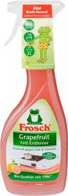 Kuchynský čistiaci a odmasťovací sprej, 500 ml, FROSCH, grapefruit