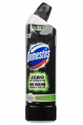 Čistiaci prostriedok na vodný kameň, 750 ml, DOMESTOS "Zero", limetka