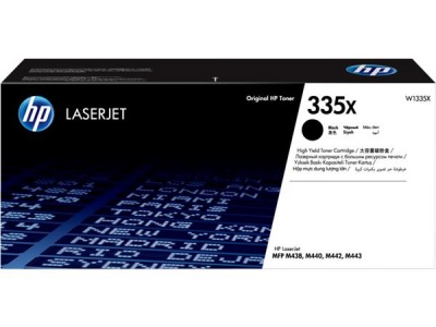 W1335X Laserový toner do LaserJet M438, M442 tlačiarní, HP 335X, čierna, 13,7k