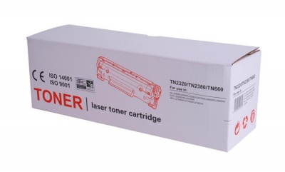 TN2320/TN2380/TN660 laserový toner, TENDER®, čierny, 2,6k