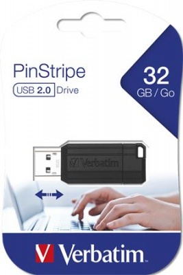 USB drive 32 GB Pin Stripe 11/8 MB/sec, ochrana heslom